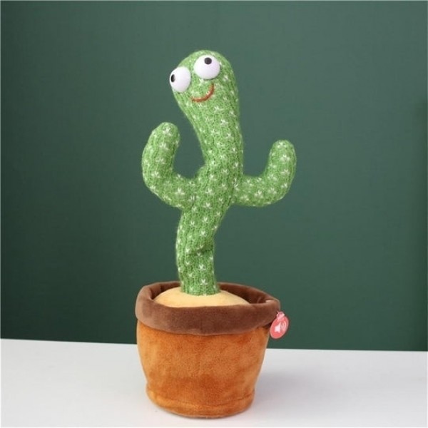 Jucarie de plus cu repetare vocala, Cactus vorbitor si dansator