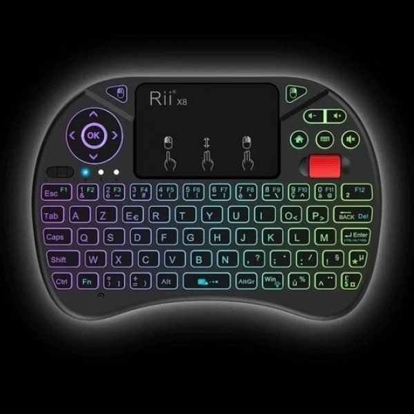 Tastatura mini wireless 3 in 1 compatibila Smart TV