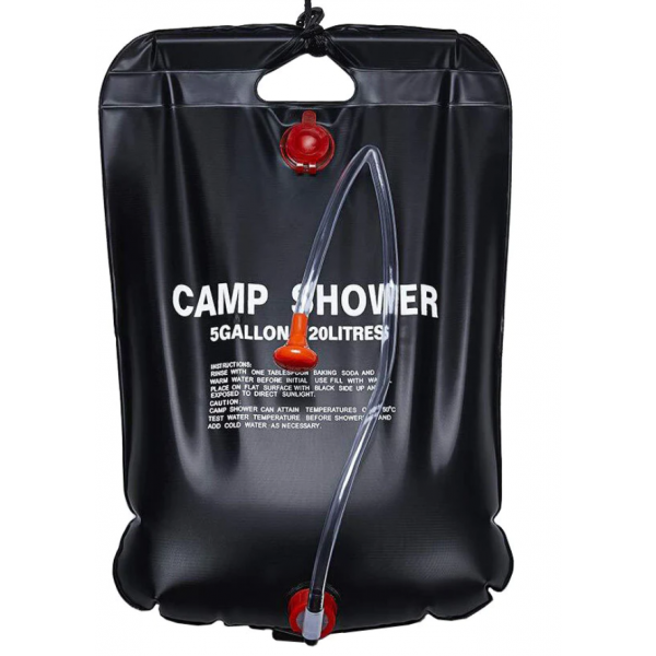 Dus portabil pentru camping, PVC, reglabil, capacitate 20 Litri