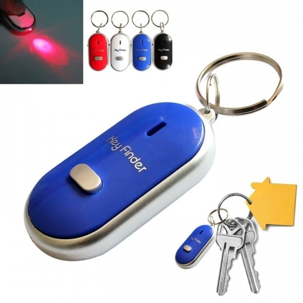 Breloc localizator de chei prin fluierat
