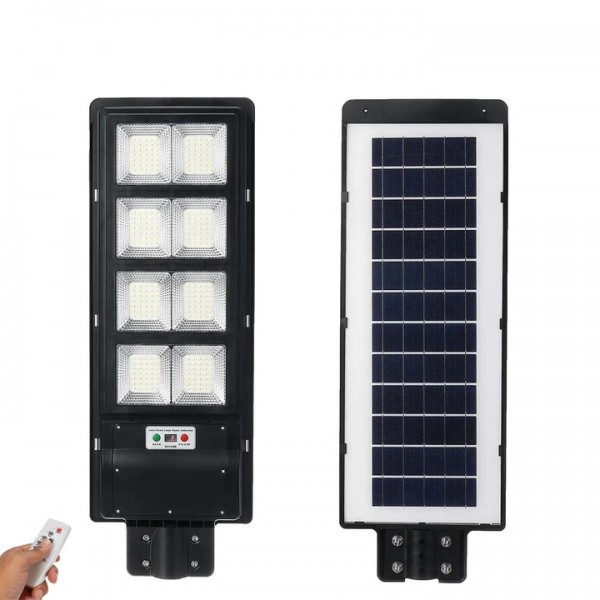 Lampa cu Incarcare Solara, 300W Proiector Iluminat cu Incarcare Solara Panou Fotovoltaic