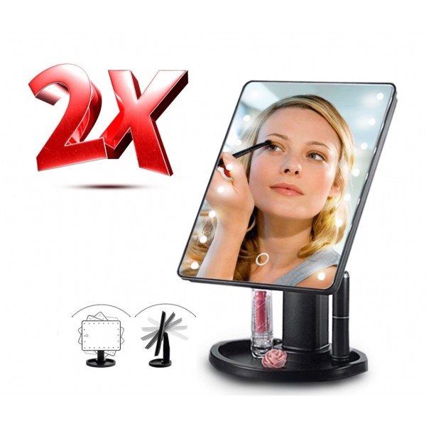 OFERTA 1+1 OGLINDA LED CU BUTON TACTIL