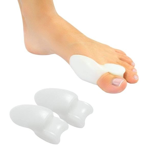 【SET 2x】PERNUTE DIN SILICON PENTRU PROTECTIA DEGETELOR DE LA PICIOARE 1+1