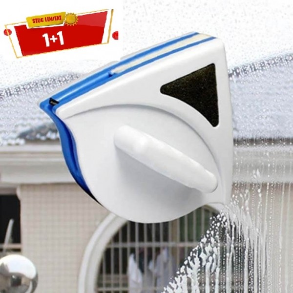 1+1 CLEANWINDOW 3D, STERGĂTOR MAGNETIC PENTRU GEAMURI 