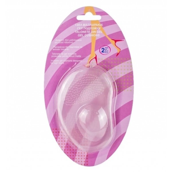Set 2 talonete de gel transparente proiectate pentru tocuri inalte