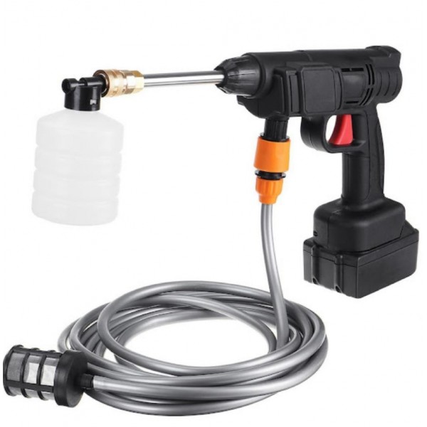 Aparat de Spalat cu Presiune Puternic 8L/min, 25 Bari cu Acumulator