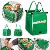 Set 2 x geanta pliabila pentru cumparaturi 