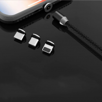 Cablu magnetic de incarcare 3in1 1+1 