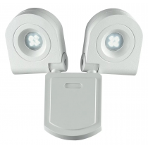 Proiector extern cu doua lumini albe reglabile cu senzor LED 20W lumină naturală Intec Led-shedar/20w