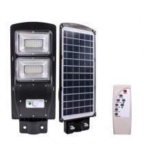 Lampa Stradala Solara cu Panou Fotovoltaic si Telecomanda 100W 